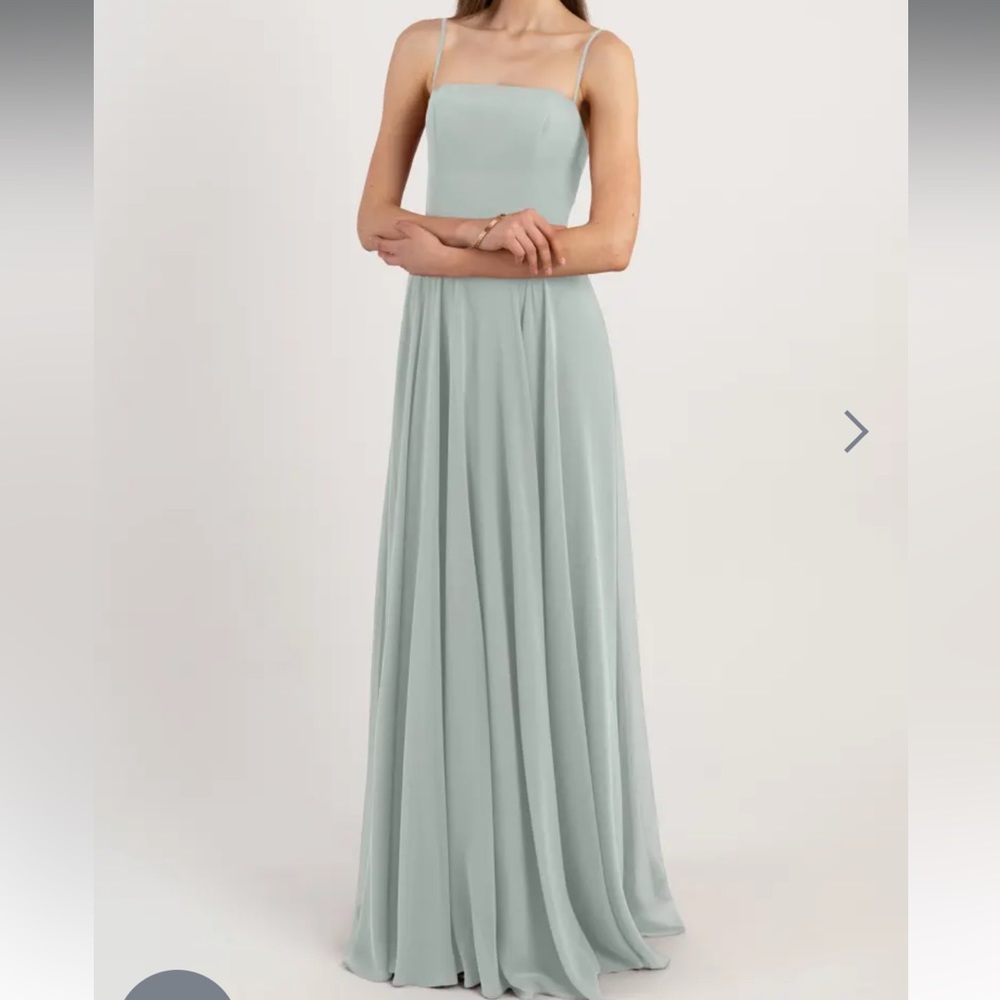 Jenny Yoo Bridesmaid Dress. Renee in Morning Mist. Size 10.